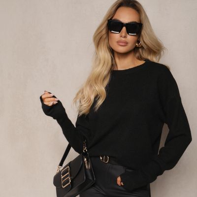 Sweter damski na zimę Renee ze sklepu: renee.pl w kategorii: Swetry damskie - zdjęcie 6BEED23A-9DF-769_351184