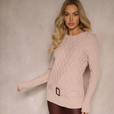 Sweter damski casual Renee ze sklepu: renee.pl w kategorii: Swetry damskie - zdjęcie 6BEED23A-9DF-769_351229
