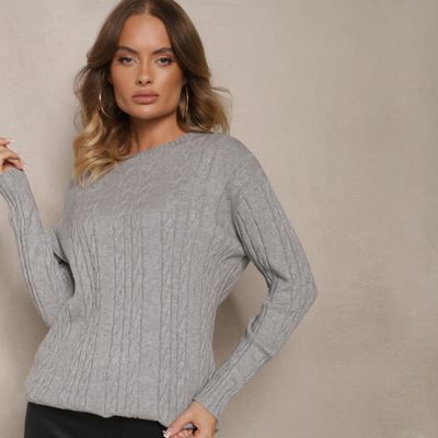 Sweter damski casual Renee ze sklepu: renee.pl w kategorii: Swetry damskie - zdjęcie 6BEED23A-9DF-769_351490