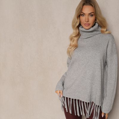 Sweter damski na zimę Renee ze sklepu: renee.pl w kategorii: Swetry damskie - zdjęcie 6BEED23A-9DF-769_351567