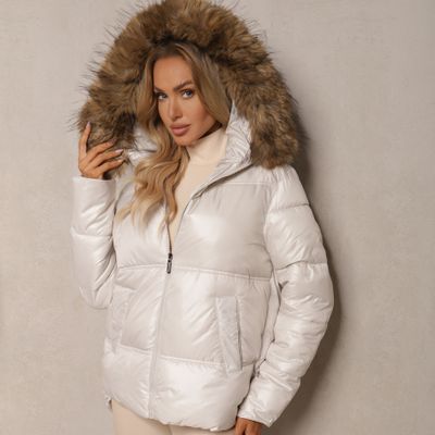 Kurtka damska casual jesienna Renee ze sklepu: renee.pl w kategorii: Kurtki damskie - zdjęcie 6BEED23A-9DF-769_352297