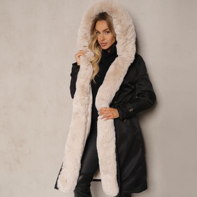 Parka damska Renee ze sklepu: renee.pl w kategorii: Parki damskie - zdjęcie 6BEED23A-9DF-769_352873