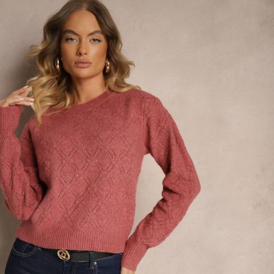 Sweter damski na zimę Renee ze sklepu: renee.pl w kategorii: Swetry damskie - zdjęcie 6BEED23A-9DF-769_353179