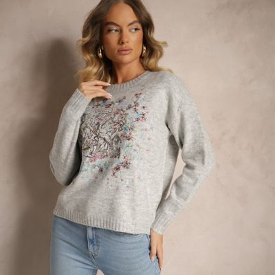 Sweter damski Renee ze sklepu: renee.pl w kategorii: Swetry damskie - zdjęcie 6BEED23A-9DF-769_353193