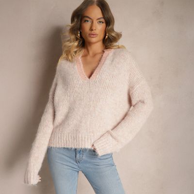 Renee - Sweter damski na zimę ze sklepu: renee.pl w kategorii: Swetry damskie - zdjęcie 6BEED23A-9DF-769_353584