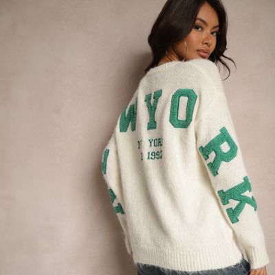 Sweter damski casual Renee ze sklepu: renee.pl w kategorii: Swetry damskie - zdjęcie 6BEED23A-9DF-769_353588