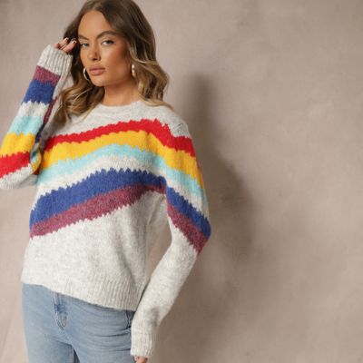 Sweter damski Renee ze sklepu: renee.pl w kategorii: Swetry damskie - zdjęcie 6BEED23A-9DF-769_353726