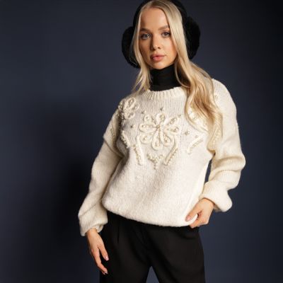 Sweter damski casual Renee ze sklepu: renee.pl w kategorii: Swetry damskie - zdjęcie 6BEED23A-9DF-769_354125