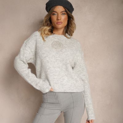 Sweter damski Renee ze sklepu: renee.pl w kategorii: Swetry damskie - zdjęcie 6BEED23A-9DF-769_354823