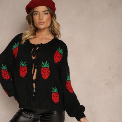 Renee - Sweter damski casual ze sklepu: renee.pl w kategorii: Swetry damskie - zdjęcie 6BEED23A-9DF-769_355830