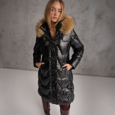 Płaszcz damski casual Renee ze sklepu: renee.pl w kategorii: Płaszcze damskie - zdjęcie 6BEED23A-9DF-769_357806