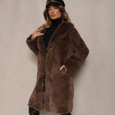 Futro damskie jesienne casual Renee ze sklepu: renee.pl w kategorii: Futra damskie - zdjęcie 6BEED23A-9DF-769_357981