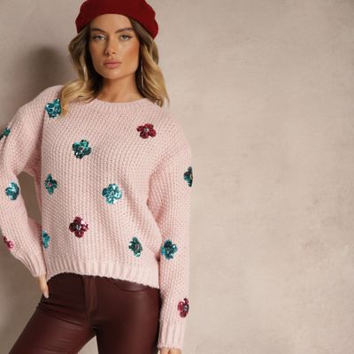 Renee - Sweter damski ze sklepu: renee.pl w kategorii: Swetry damskie - zdjęcie 6BEED23A-9DF-769_358118