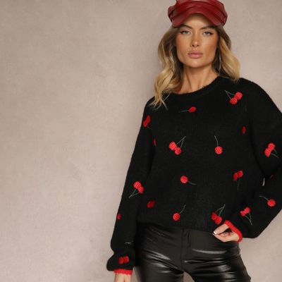 Sweter damski na zimę Renee ze sklepu: renee.pl w kategorii: Swetry damskie - zdjęcie 6BEED23A-9DF-769_358362