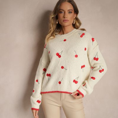 Sweter damski Renee ze sklepu: renee.pl w kategorii: Swetry damskie - zdjęcie 6BEED23A-9DF-769_358365