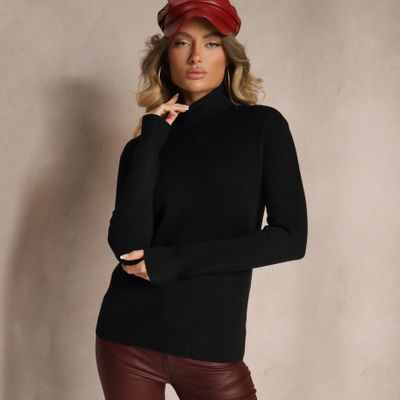 Renee - Sweter damski casual ze sklepu: renee.pl w kategorii: Swetry damskie - zdjęcie 6BEED23A-9DF-769_358430