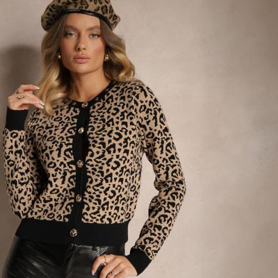 Sweter damski casualowy Renee ze sklepu: renee.pl w kategorii: Swetry damskie - zdjęcie 6BEED23A-9DF-769_358801