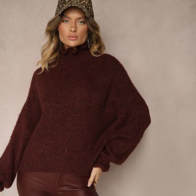 Sweter damski casualowy Renee ze sklepu: renee.pl w kategorii: Swetry damskie - zdjęcie 6BEED23A-9DF-769_359020