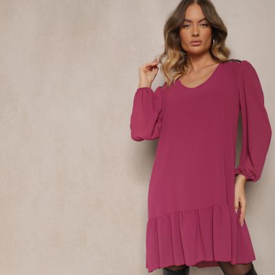 Sukienka oversize Renee ze sklepu: renee.pl w kategorii: Sukienki - zdjęcie 6BEED23A-9DF-769_359317