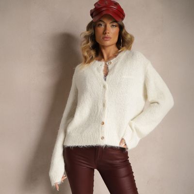 Sweter damski zimowy Renee ze sklepu: renee.pl w kategorii: Swetry damskie - zdjęcie 6BEED23A-9DF-769_359676
