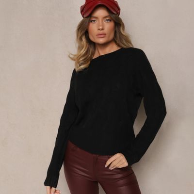 Sweter damski casual Renee ze sklepu: renee.pl w kategorii: Swetry damskie - zdjęcie 6BEED23A-9DF-769_360617
