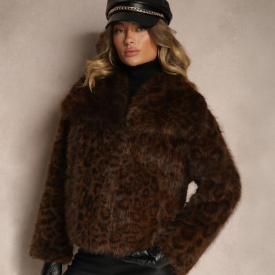 Futro damskie casual Renee ze sklepu: renee.pl w kategorii: Futra damskie - zdjęcie 6BEED23A-9DF-769_361462