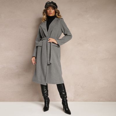 Płaszcz damski jesienny Renee ze sklepu: renee.pl w kategorii: Płaszcze damskie - zdjęcie 6BEED23A-9DF-769_361473