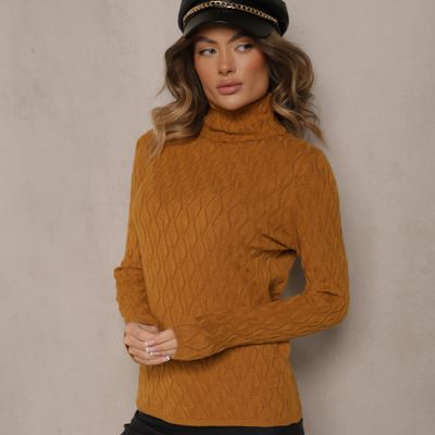 Renee - Sweter damski casual ze sklepu: renee.pl w kategorii: Swetry damskie - zdjęcie 6BEED23A-9DF-769_361917