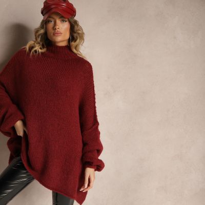 Sweter damski na zimę Renee ze sklepu: renee.pl w kategorii: Swetry damskie - zdjęcie 6BEED23A-9DF-769_361995