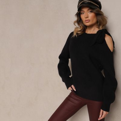 Sweter damski na zimę Renee ze sklepu: renee.pl w kategorii: Swetry damskie - zdjęcie 6BEED23A-9DF-769_362181