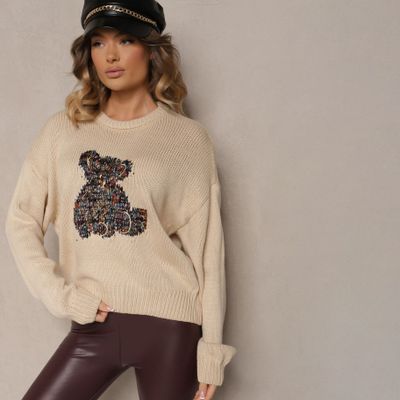 Renee - Sweter damski ze sklepu: renee.pl w kategorii: Swetry damskie - zdjęcie 6BEED23A-9DF-769_362582