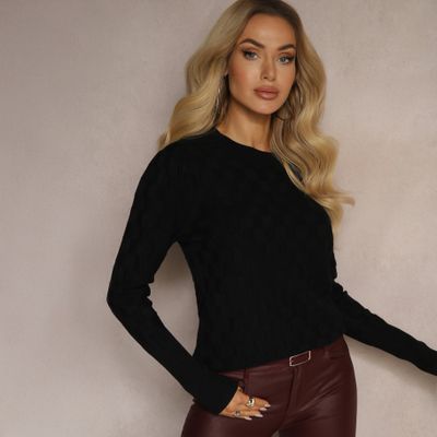 Sweter damski na zimę Renee ze sklepu: renee.pl w kategorii: Swetry damskie - zdjęcie 6BEED23A-9DF-769_363634