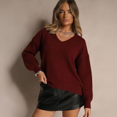 Sweter damski casual Renee ze sklepu: renee.pl w kategorii: Swetry damskie - zdjęcie 6BEED23A-9DF-769_364080