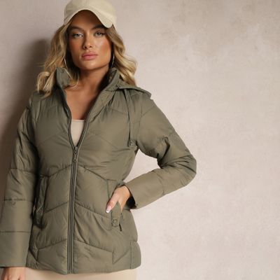 Kurtka damska casual jesienna Renee ze sklepu: renee.pl w kategorii: Kurtki damskie - zdjęcie 6BEED23A-9DF-769_365380