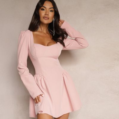 Sukienka oversize Renee ze sklepu: renee.pl w kategorii: Sukienki - zdjęcie 6BEED23A-9DF-769_365445