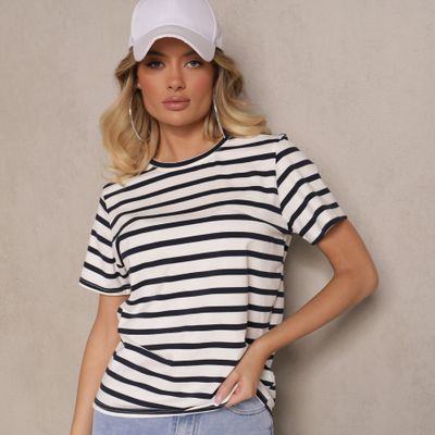 Bluzka damska na wiosnę casual Renee ze sklepu: renee.pl w kategorii: Bluzki damskie - zdjęcie 6BEED23A-9DF-769_366116