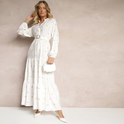 Sukienka boho Renee ze sklepu: renee.pl w kategorii: Sukienki - zdjęcie 6BEED23A-9DF-769_366368