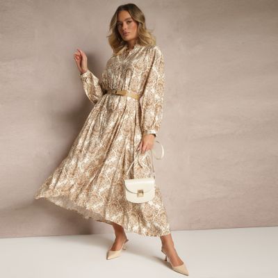 Renee - Sukienka boho ze sklepu: renee.pl w kategorii: Sukienki - zdjęcie 6BEED23A-9DF-769_367365