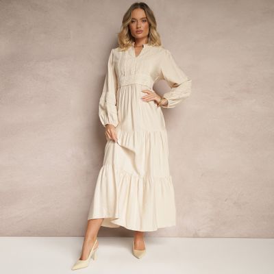 Sukienka w stylu boho Renee ze sklepu: renee.pl w kategorii: Sukienki - zdjęcie 6BEED23A-9DF-769_367384