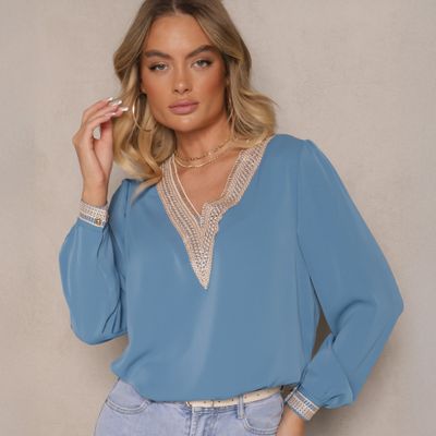 Bluzka damska casualowa Renee ze sklepu: renee.pl w kategorii: Bluzki damskie - zdjęcie 6BEED23A-9DF-769_367682