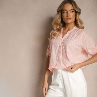 Bluzka damska casual na wiosnę Renee ze sklepu: renee.pl w kategorii: Bluzki damskie - zdjęcie 6BEED23A-9DF-769_369799