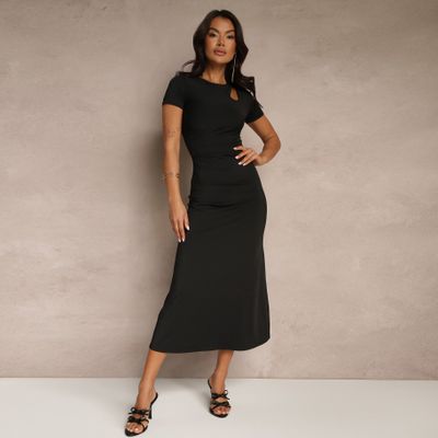 Sukienka elegancka Renee ze sklepu: renee.pl w kategorii: Sukienki - zdjęcie 6BEED23A-9DF-769_370281