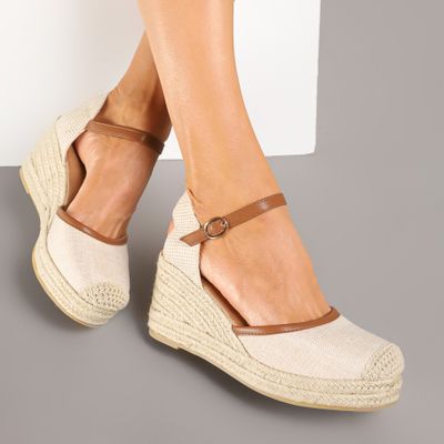Espadryle damskie na lato Renee ze sklepu: renee.pl w kategorii: Espadryle damskie - zdjęcie 6BEED23A-9DF-769_370902