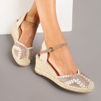 Espadryle damskie na lato Renee ze sklepu: renee.pl w kategorii: Espadryle damskie - zdjęcie 6BEED23A-9DF-769_371023