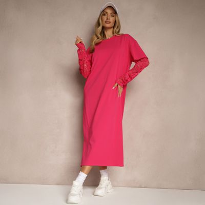 Sukienka oversize Renee ze sklepu: renee.pl w kategorii: Sukienki - zdjęcie 6BEED23A-9DF-769_372017