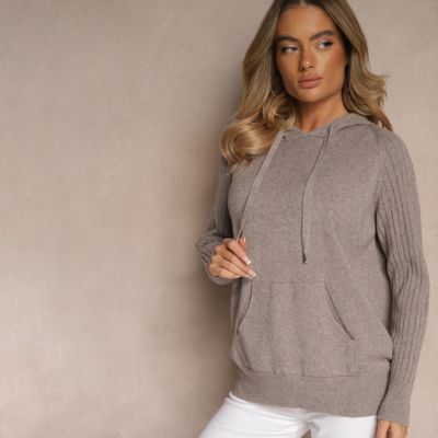 Sweter damski na zimę casual Renee ze sklepu: renee.pl w kategorii: Swetry damskie - zdjęcie 6BEED23A-9DF-769_373243