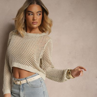 Sweter damski casual Renee ze sklepu: renee.pl w kategorii: Swetry damskie - zdjęcie 6BEED23A-9DF-769_373827