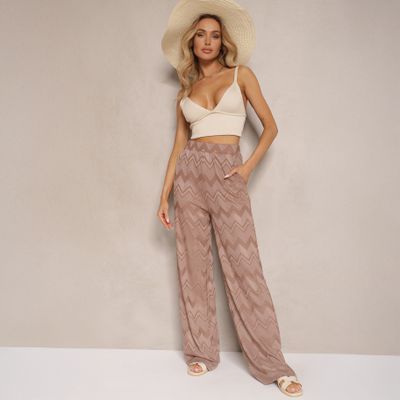 Spodnie damskie w stylu boho na wiosnę Renee ze sklepu: renee.pl w kategorii: Spodnie damskie - zdjęcie 6BEED23A-9DF-769_374161