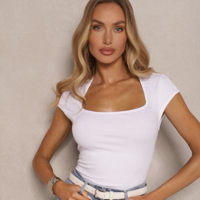 Bluzka damska na wiosnę Renee ze sklepu: renee.pl w kategorii: Bluzki damskie - zdjęcie 6BEED23A-9DF-769_374195