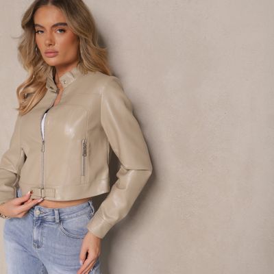 Kurtka damska casual na wiosnę Renee ze sklepu: renee.pl w kategorii: Kurtki damskie - zdjęcie 6BEED23A-9DF-769_374745